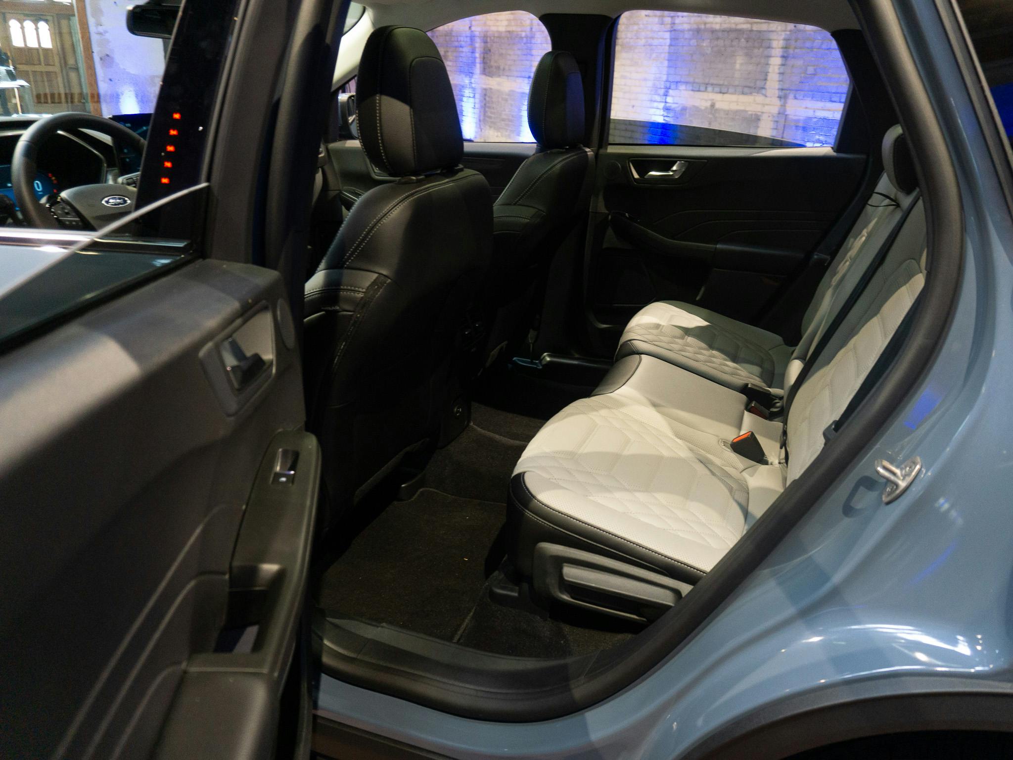 2023 Ford Escape Platinum PHEV rear seat
