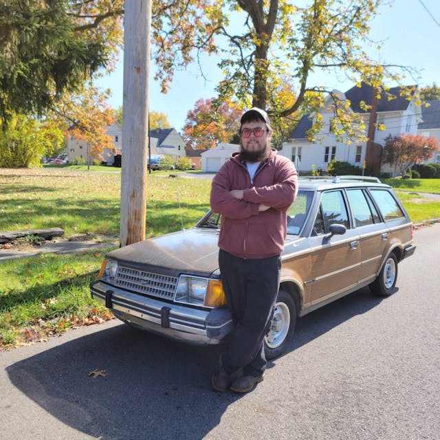 Danny Farcas with 83 Escort Squire