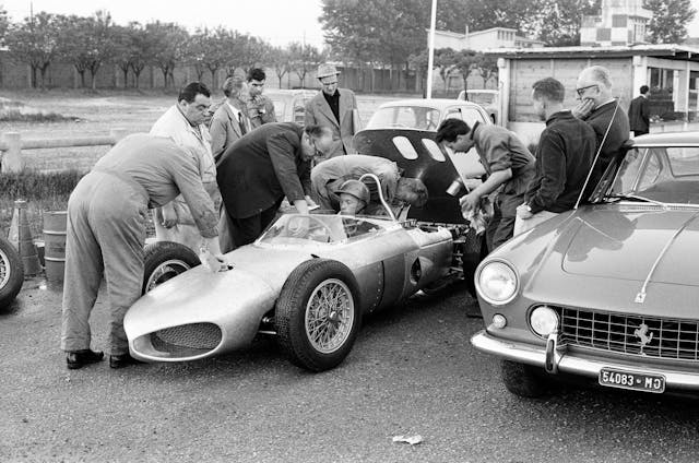 Ferrari testing Modena Aerautodromo