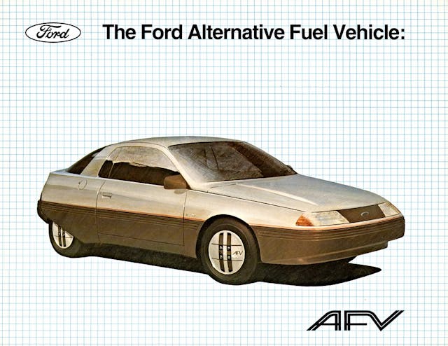 Ford AFV concept car front three-quarter