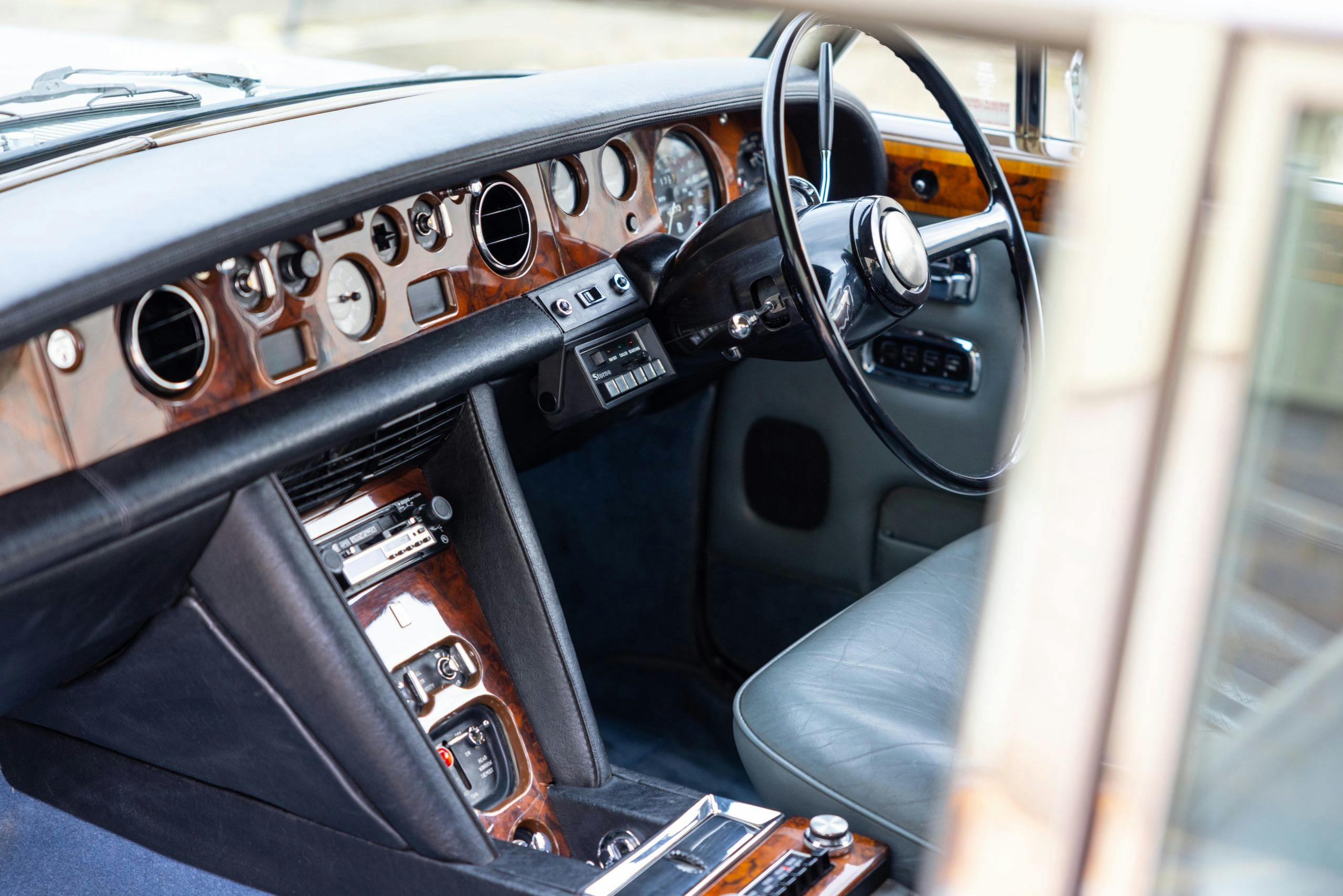 Freddy Mercury 1974 Rolls Royce Silver Shadow interior