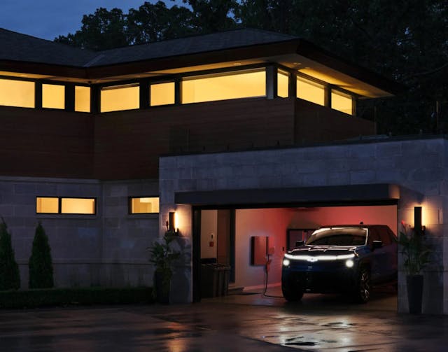 GM garage and home electrification