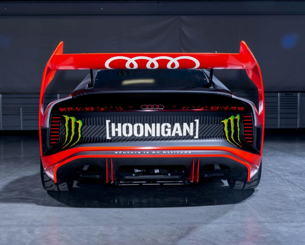 Audi S1 Hoonitron exterior rear end