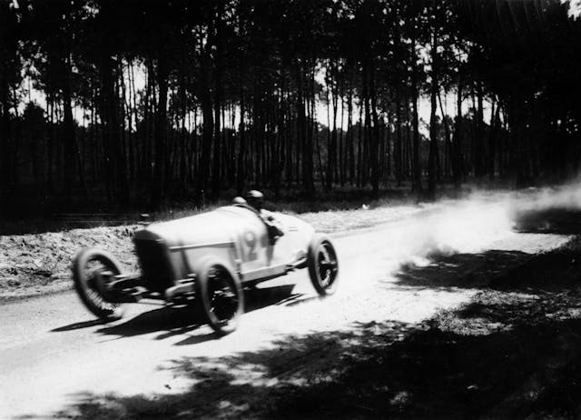 Jimmy Murphy driving a Duesenberg Le Man 1921