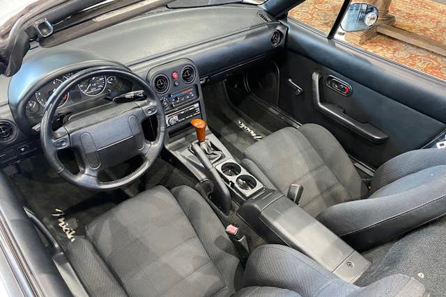 Mazda Miata interior barrett jackson