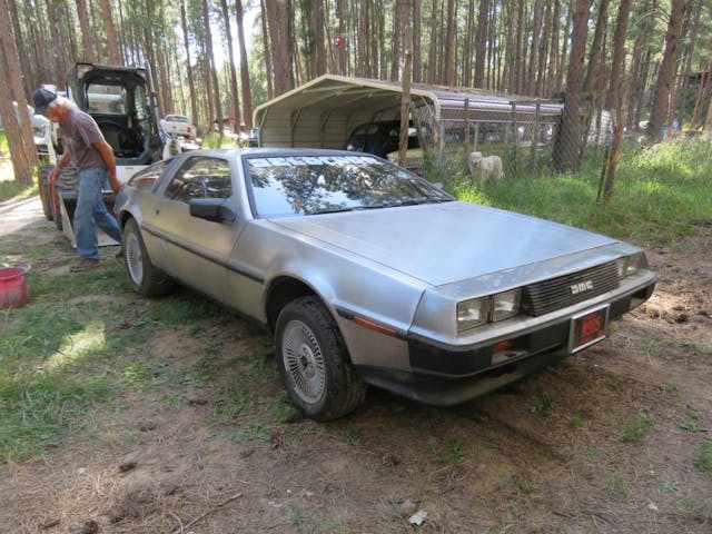 1981 DeLorean Coupe front