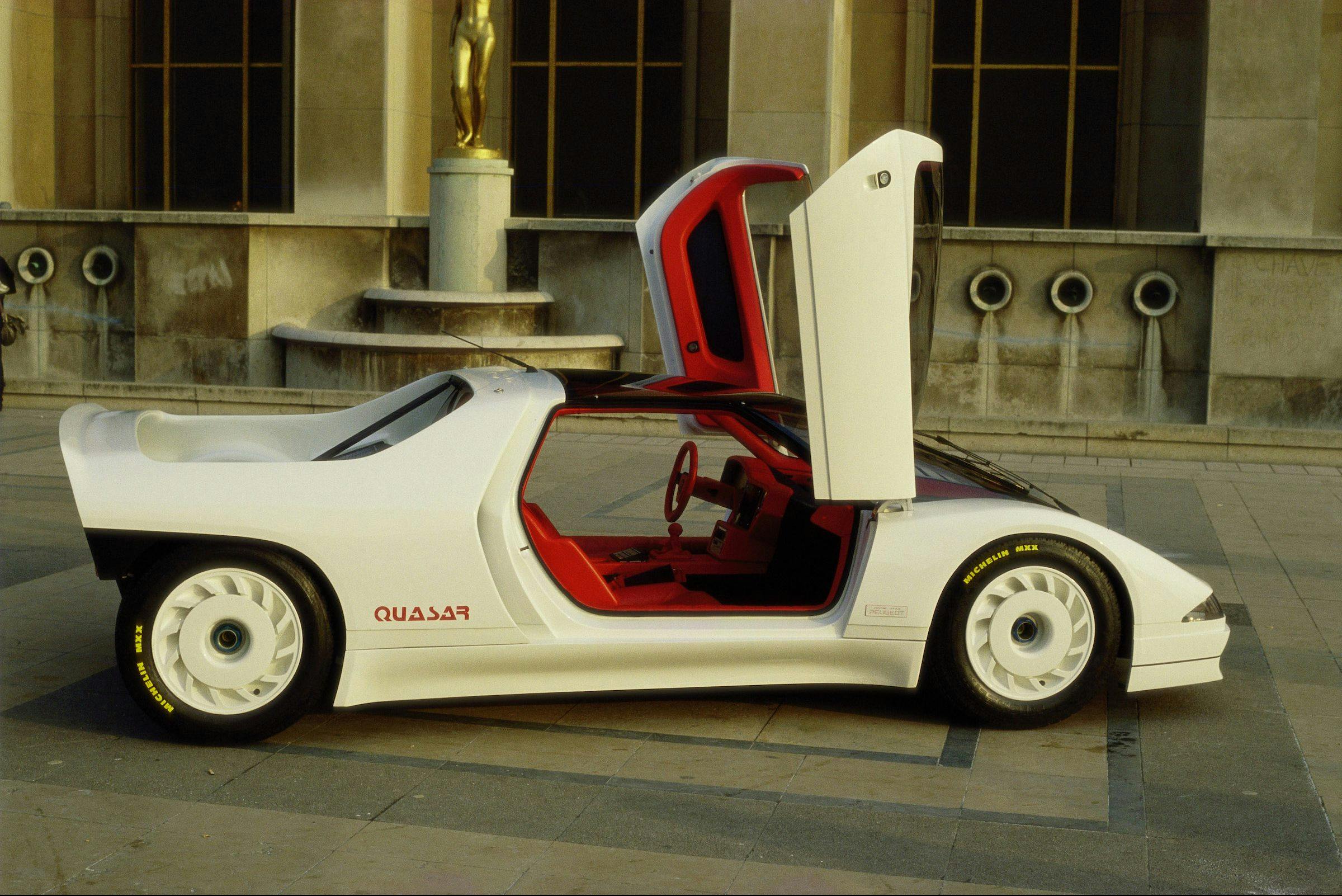 Peugeot Quasar concept car side doors open