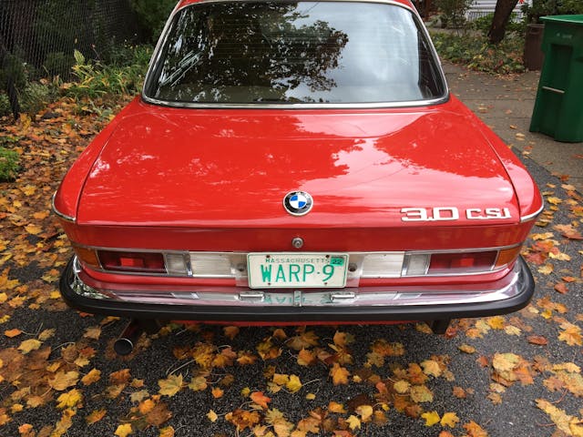 BMW 3-0 CSi rear