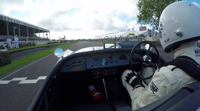sam smith cockpit racing action