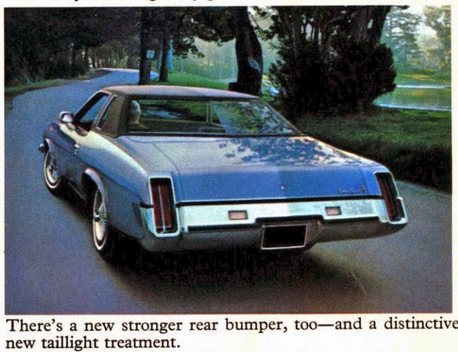 1973 Oldsmobile Cutlass Hurst Olds rear