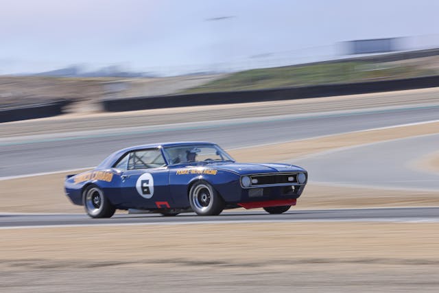 Mark Donohue 1968 Sunoco Camaro racing