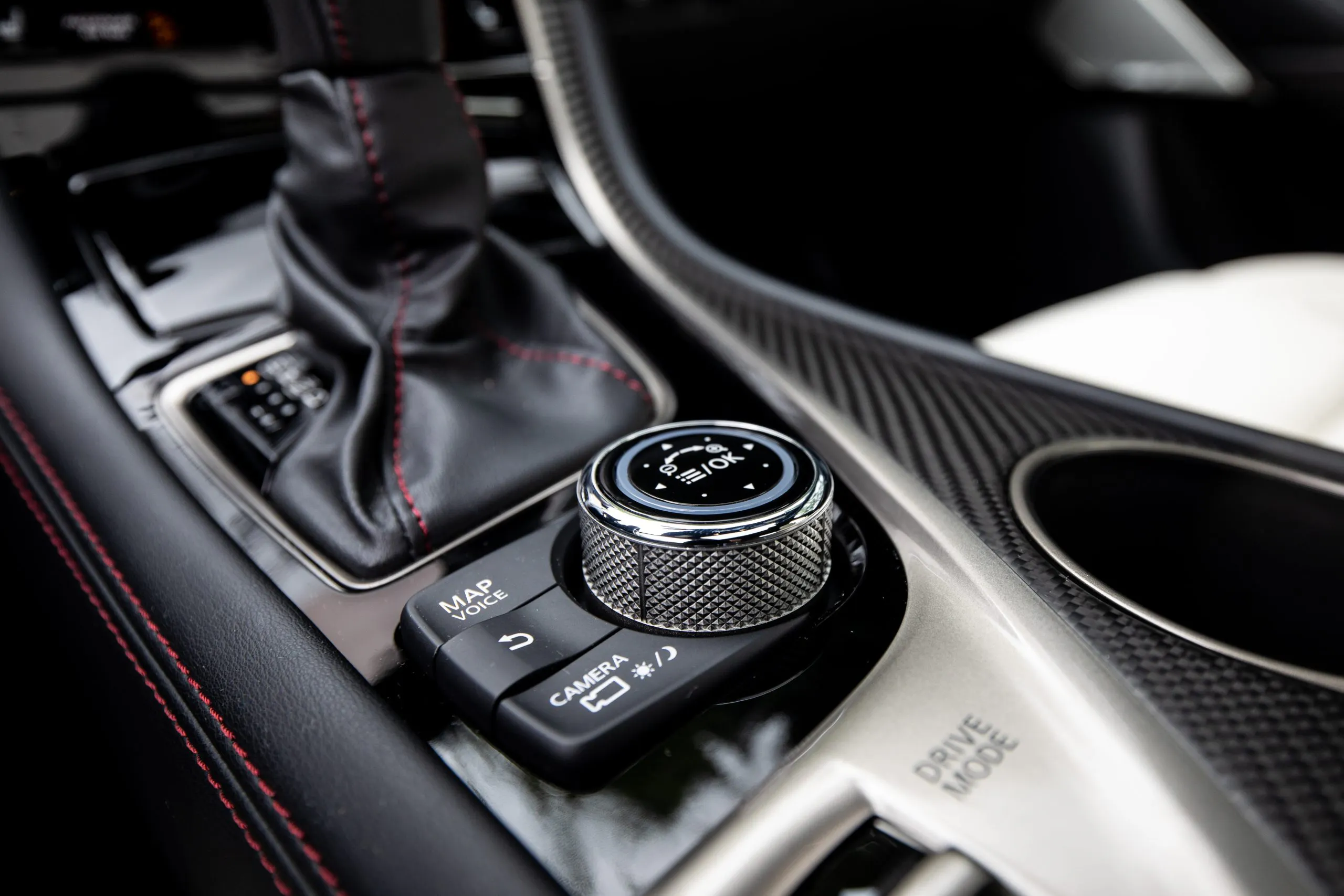 2022 Infiniti Q50 Red Sport 400 shifter