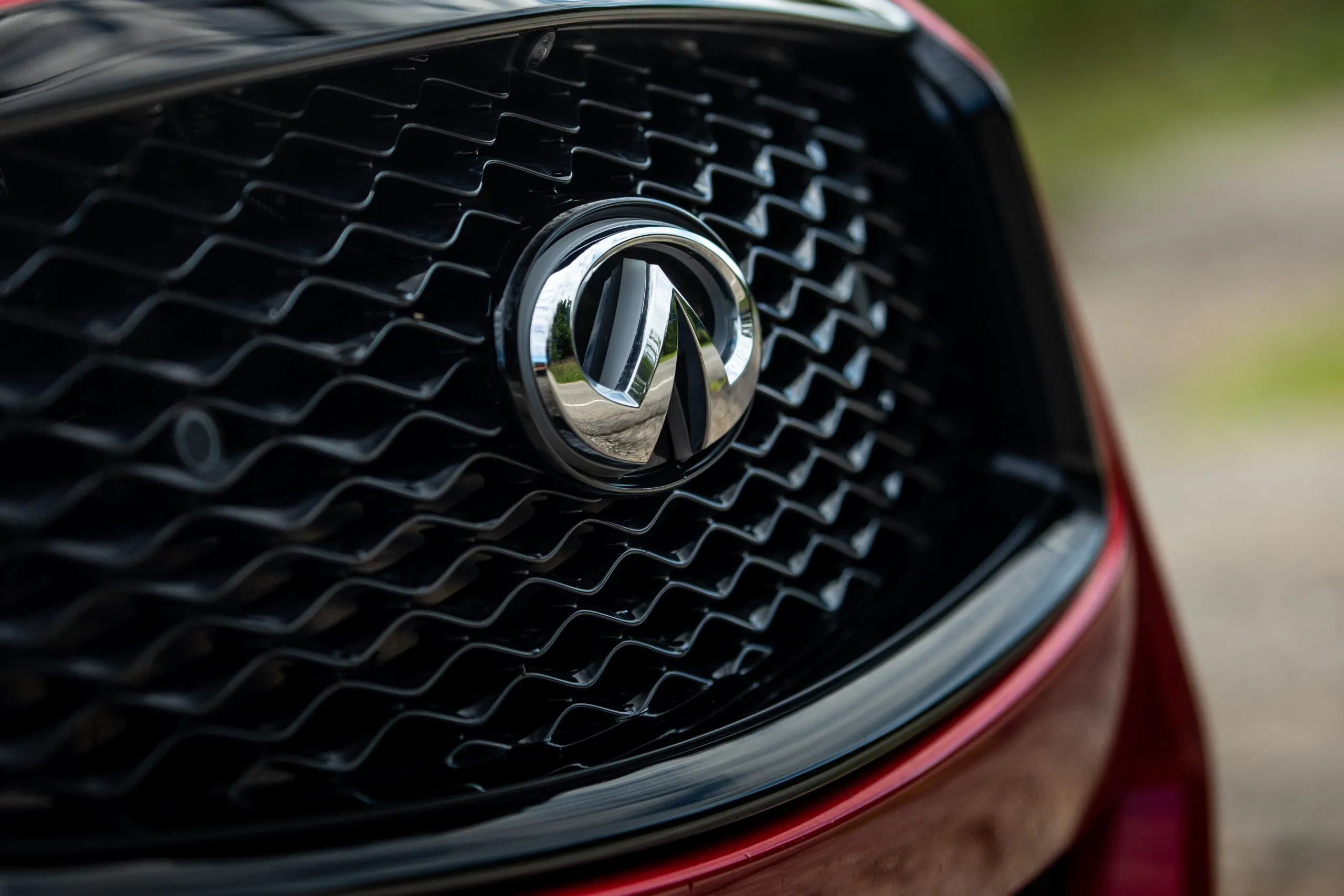 2022 Infiniti Q50 Red Sport 400 grill