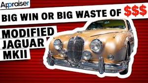 Would you Pay an EXTRA 45K for this Modified Jaguar MK II? | The appraiser – Ep. 18