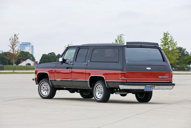 1990 Chevrolet Suburban rear three-quarter