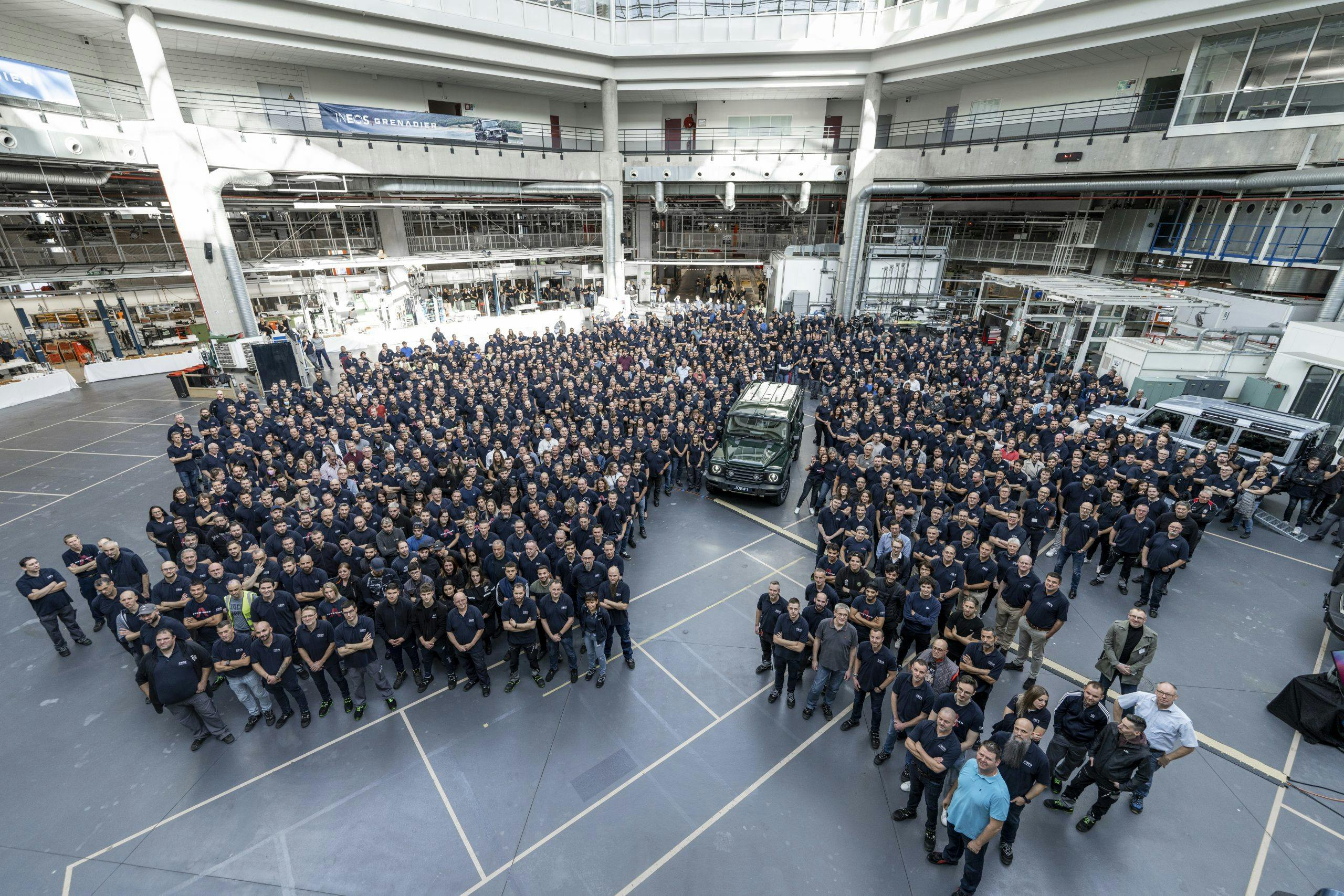 INEOS Grenadier Hambach Production workforce