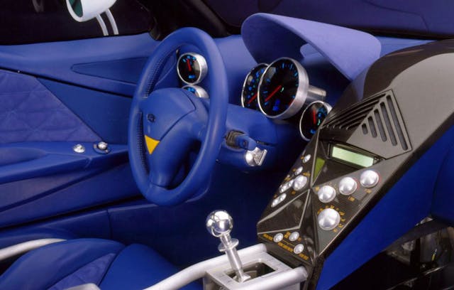 Ford GT90 interior