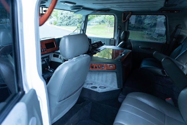 Toyota Mega Cruiser off roader interior