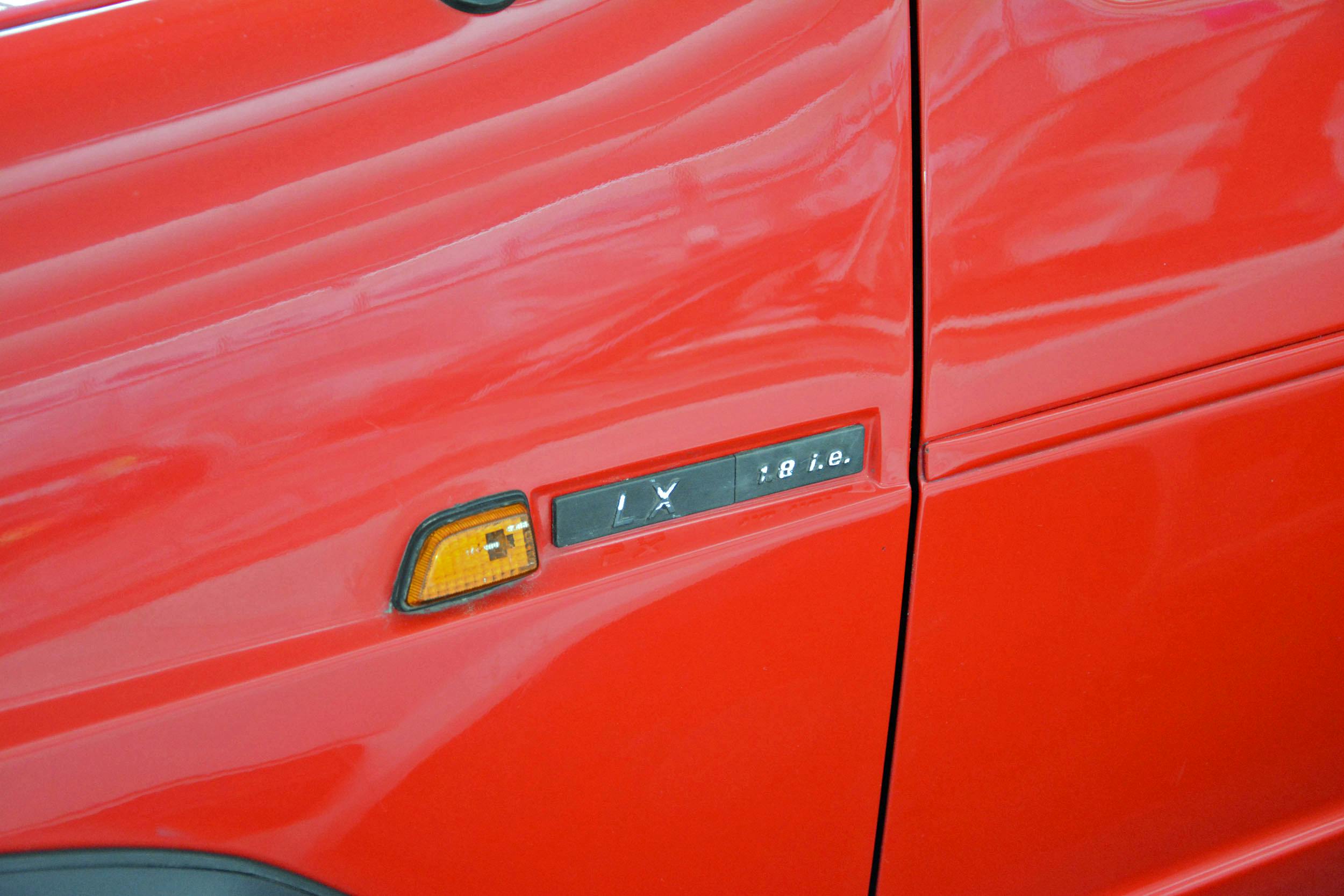 Biagini Passo VW-based 4x4 quarter panel badge