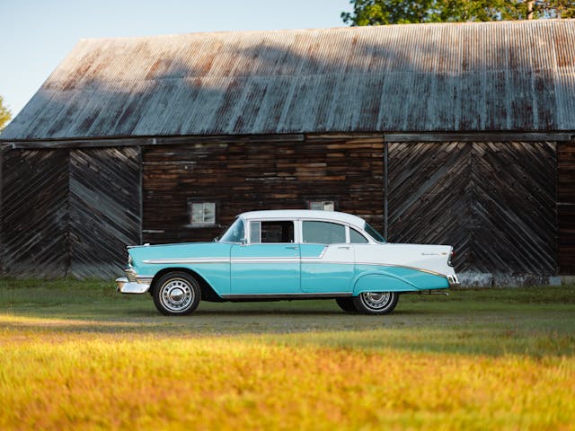 1956 Bel Air Sedan side profile