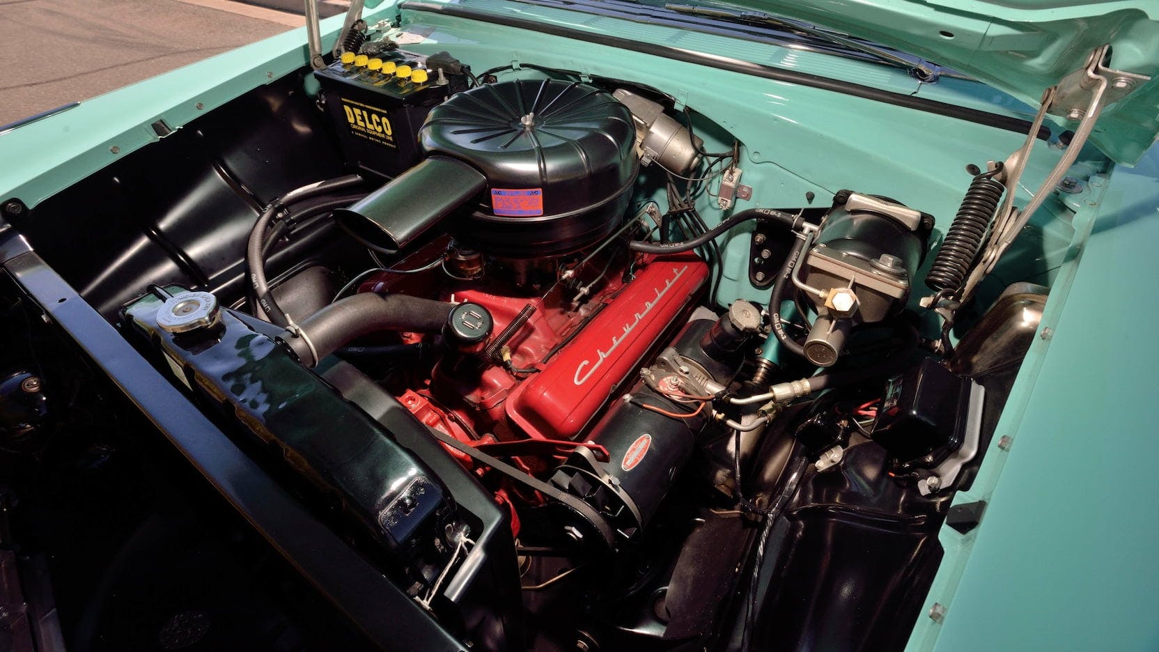 1956 Chevrolet Bel Air Sedan engine