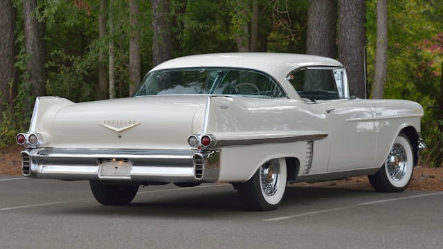 1957 Cadillac Coupe De Ville rear