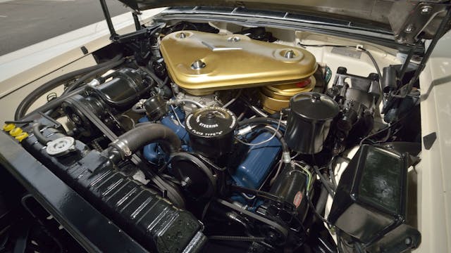 1957 Cadillac Coupe De Ville engine