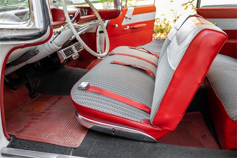 1959 Oldsmobile 88 interior seats