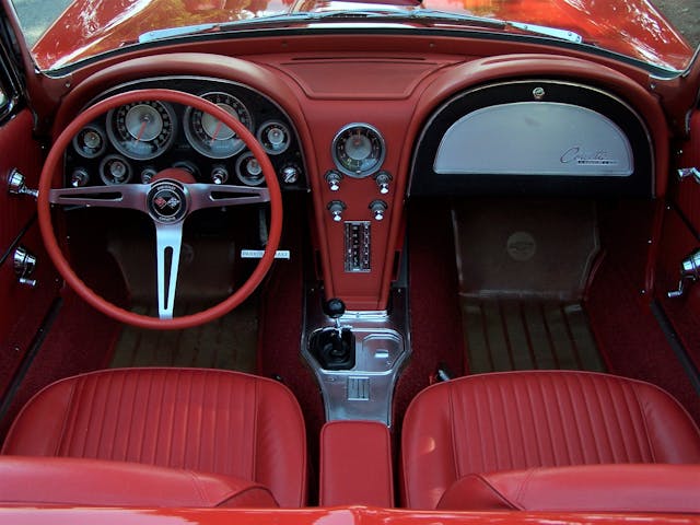 1963 Corvette convertible dash
