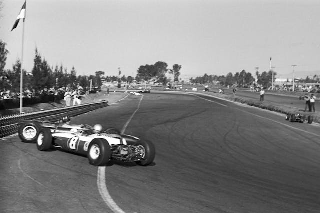 Graham Hill and Lorenzo Bandini Grand Prix Of Mexico