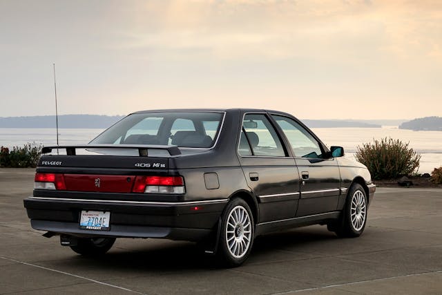 Peugeot 405 rear three-quarter