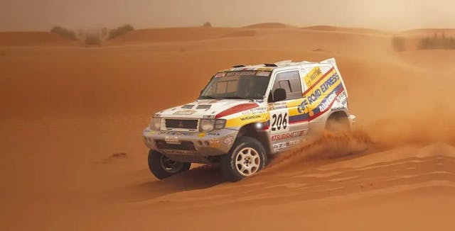 Mercedes Pajero G Evolution Feels Digitally Ready to Win the Dakar Rally  Once Again - autoevolution