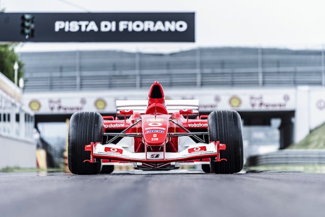 2003 Schumacher F1 Ferrari front