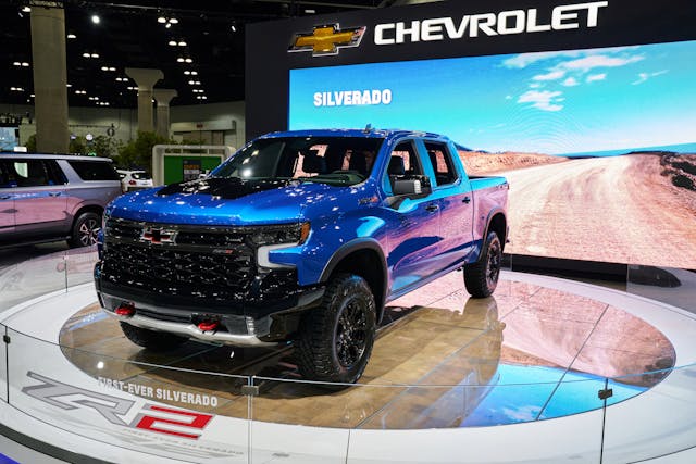 LA Auto Show Silverado ZR2 2022