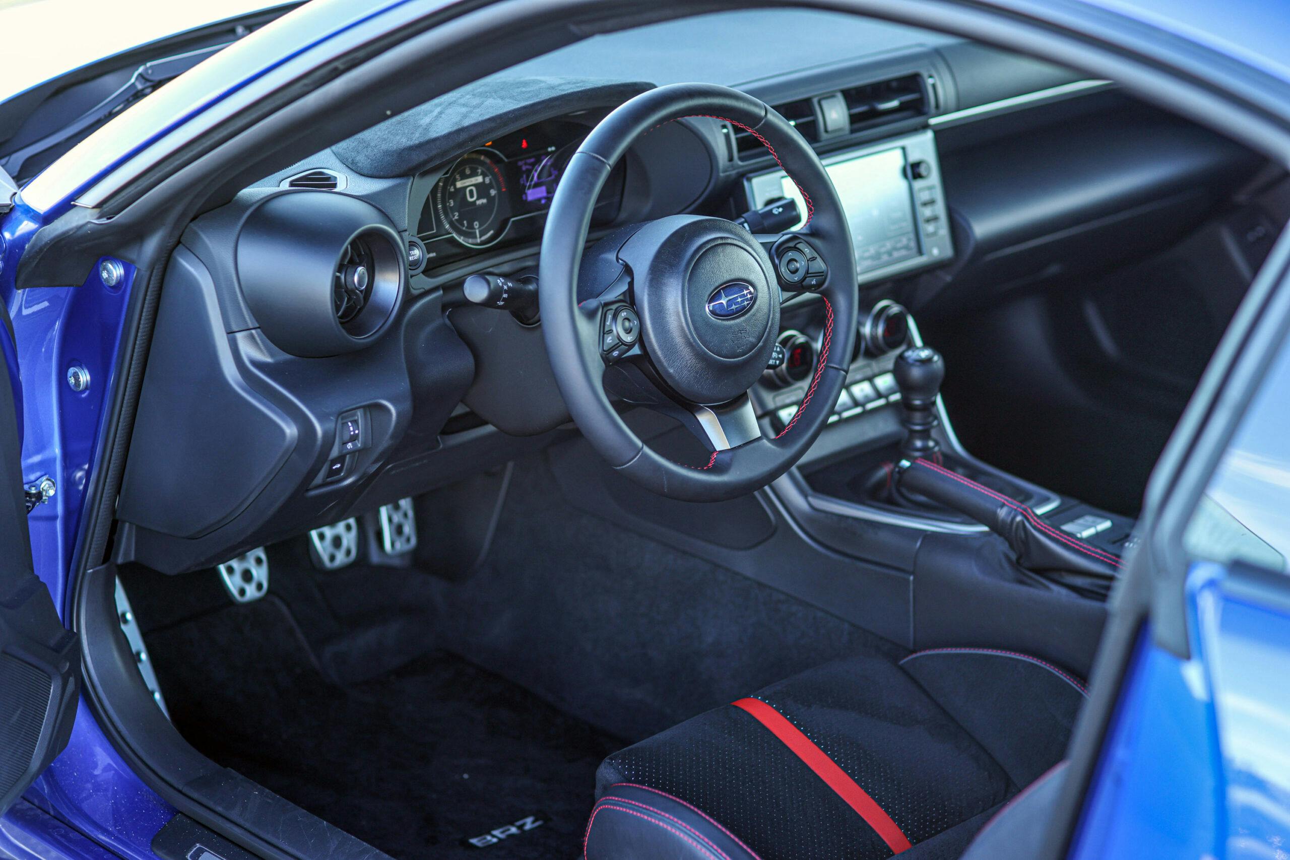 2022 Subaru BRZ interior driver side