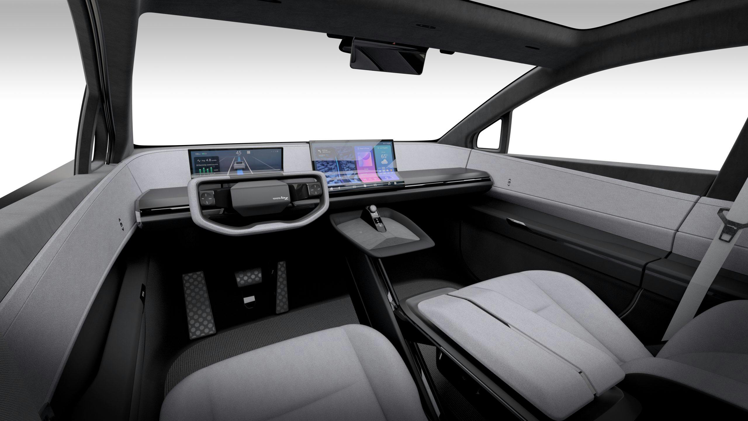 Toyota 2022_bZ_Compact_SUV_Concept_interior 2