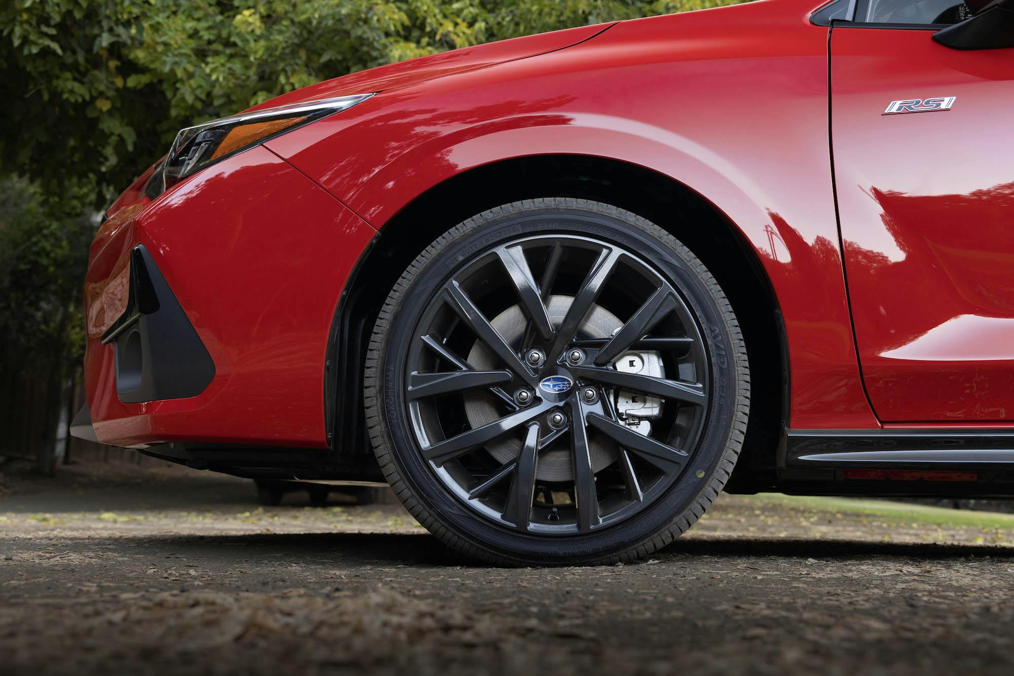 2024 Subaru Impreza 2.5 RS front end side wheel brake tire