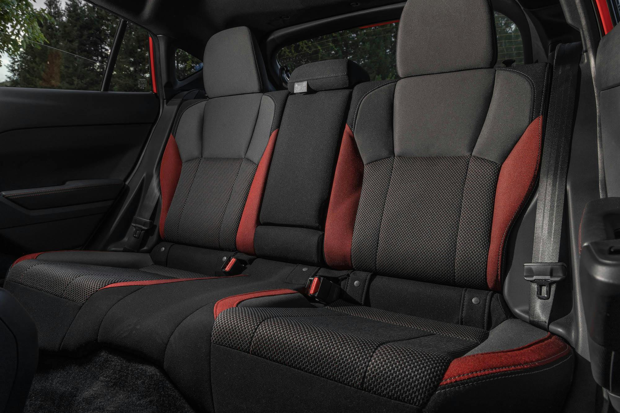 2024 Subaru Impreza RS interior rear seat