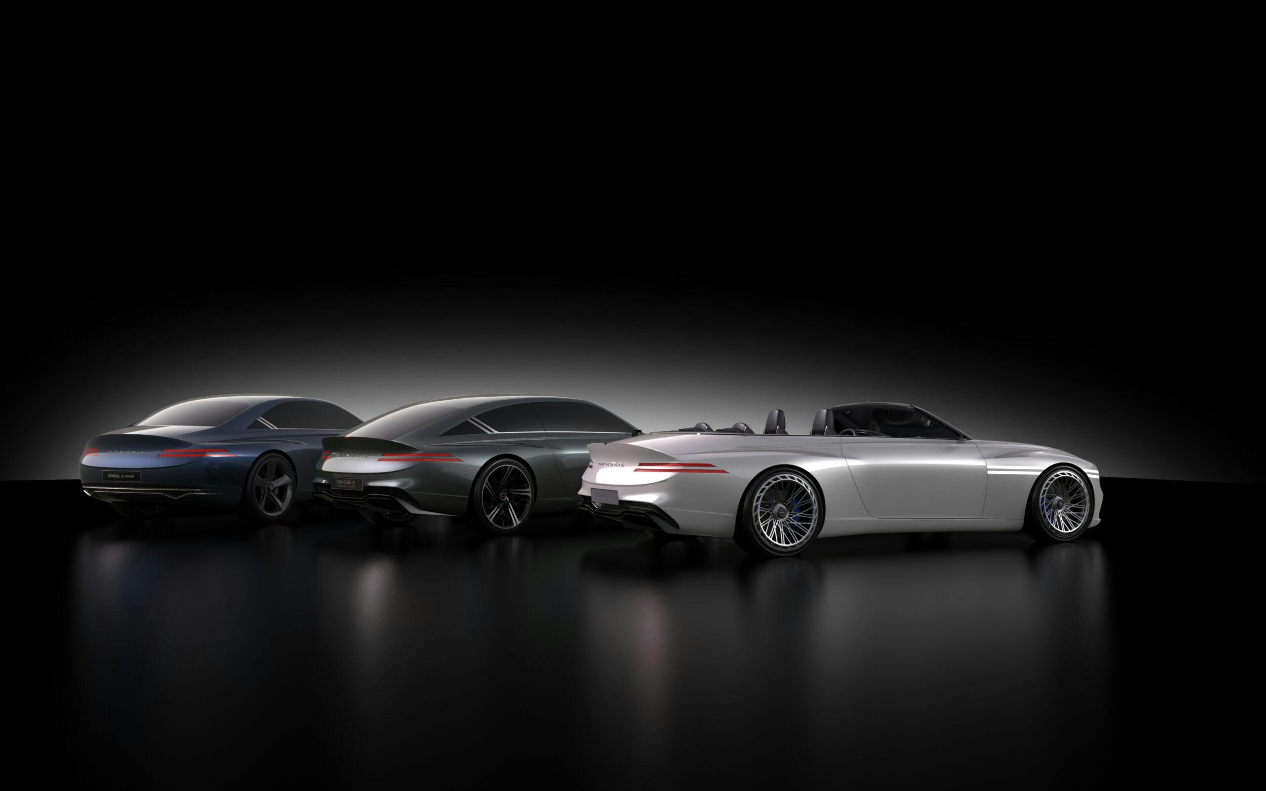 Genesis X concepts speedium coupe convertible