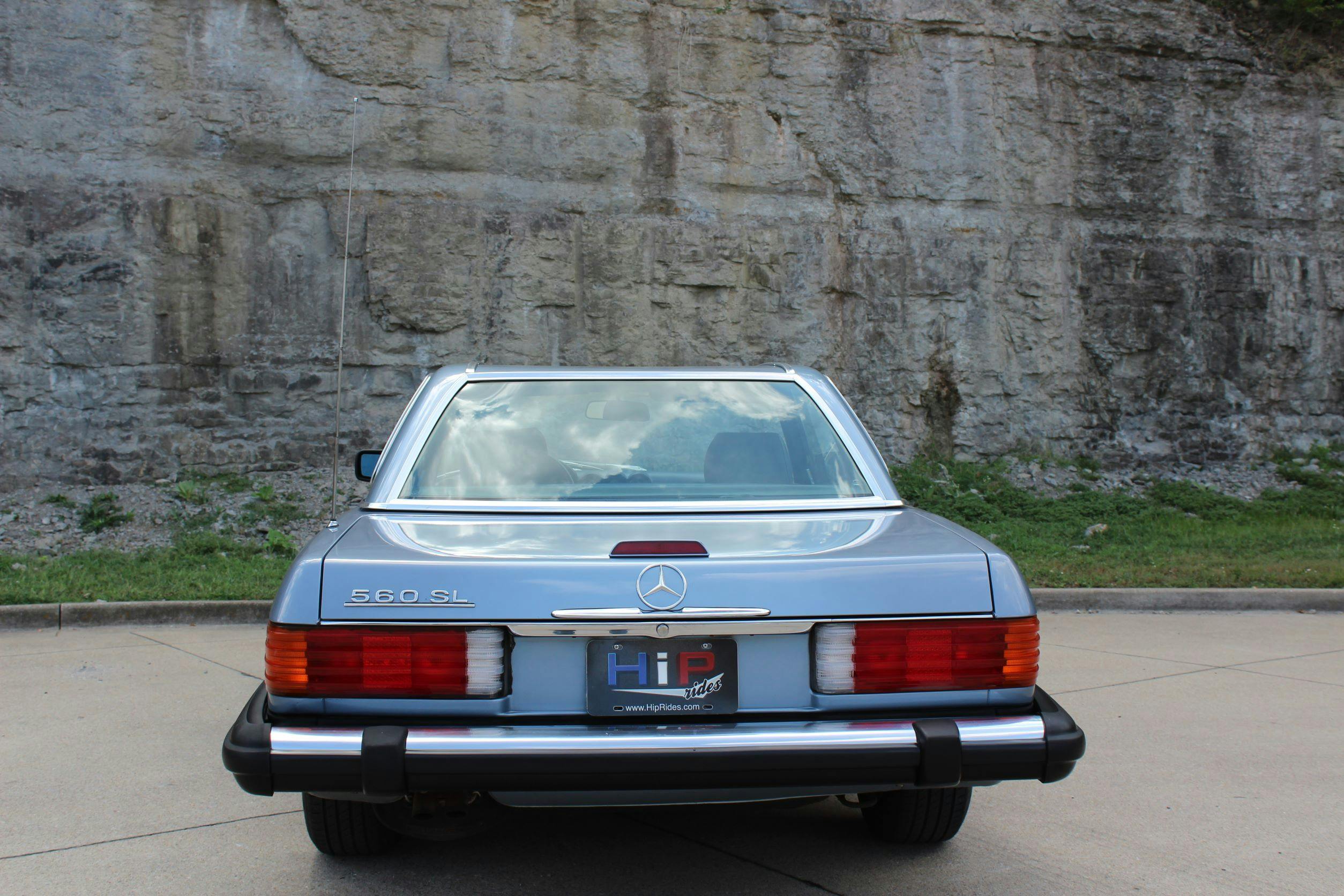 1988 Mercedes 560SL rear