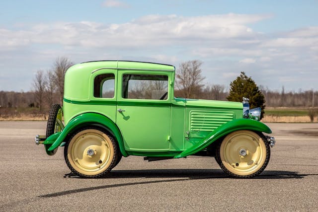 1931 American Austin Coupe side profile