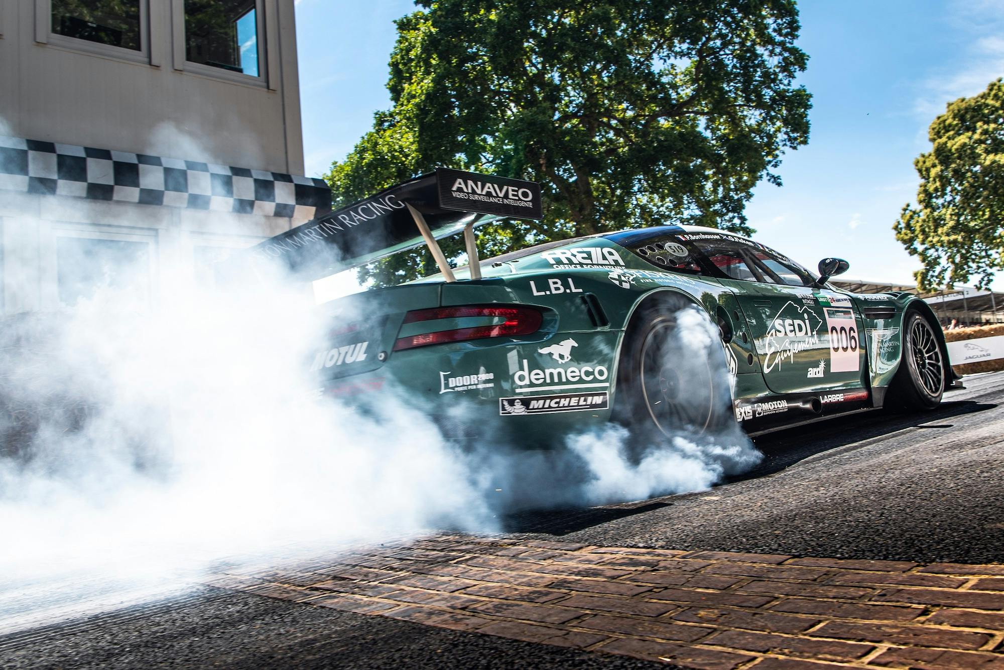 Aston Martin DBR9 at Festival of Speed 2019