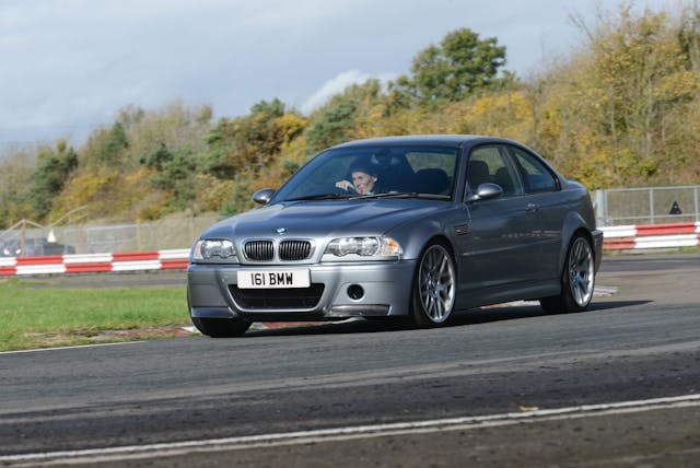 BMW M3 CSL front three-quarter action