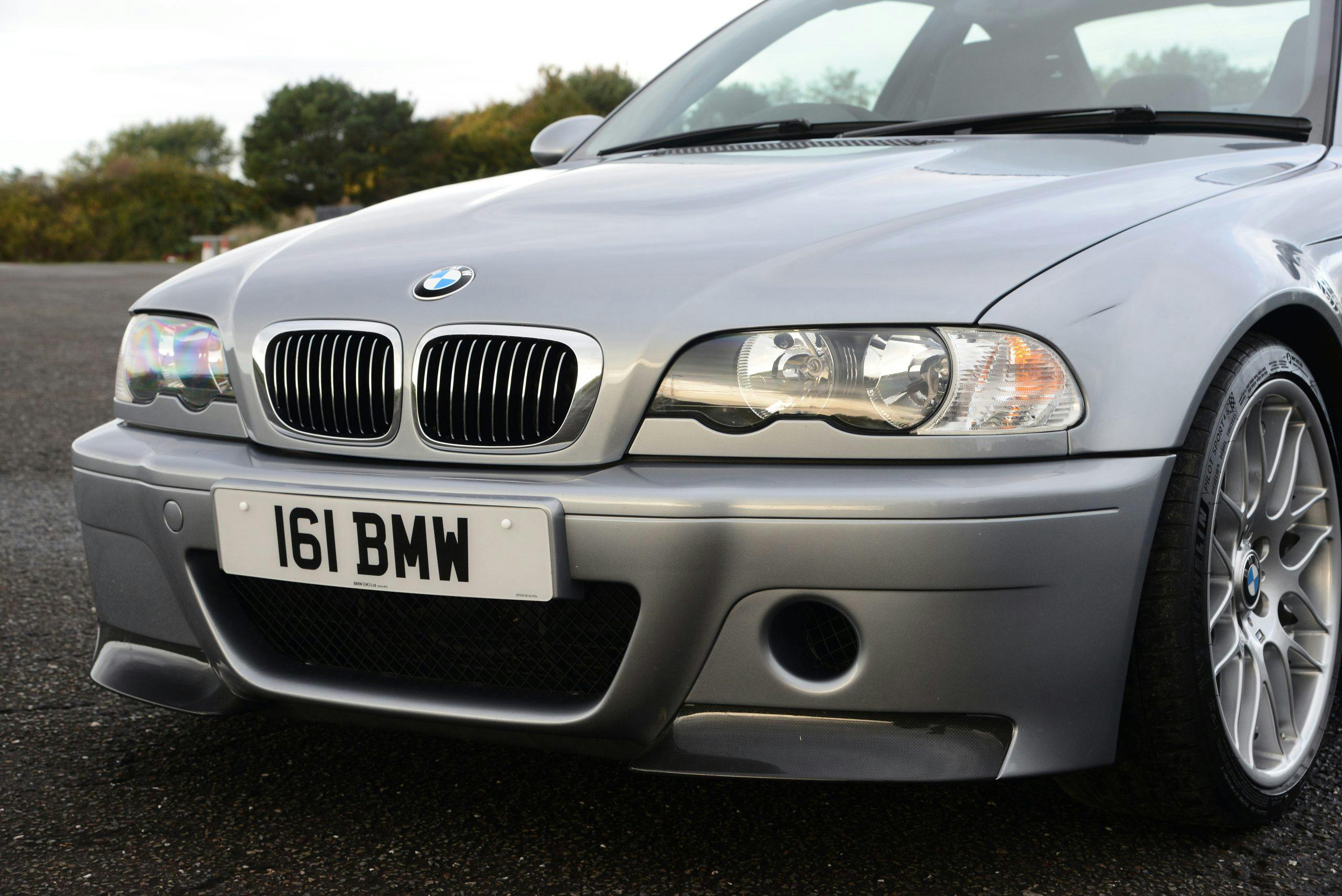 BMW M3 CSL front end