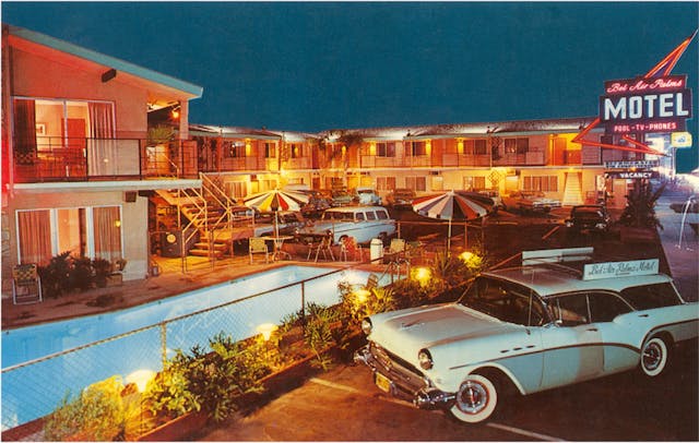 Bel Air Palms Motel 1950s