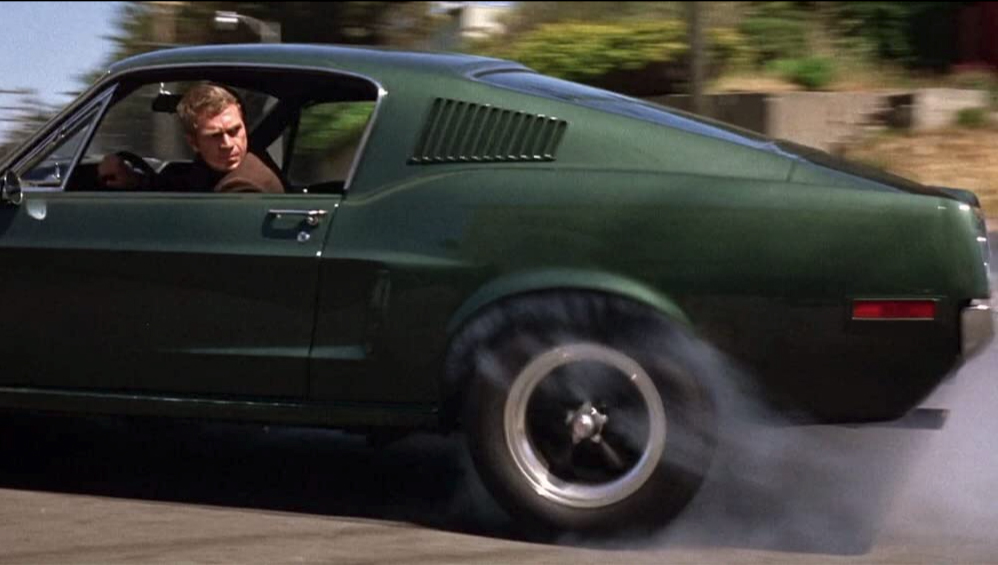 Car chase discount steve mcqueen bullitt