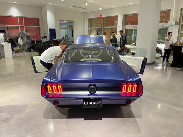 charge cars mustang 67 rear