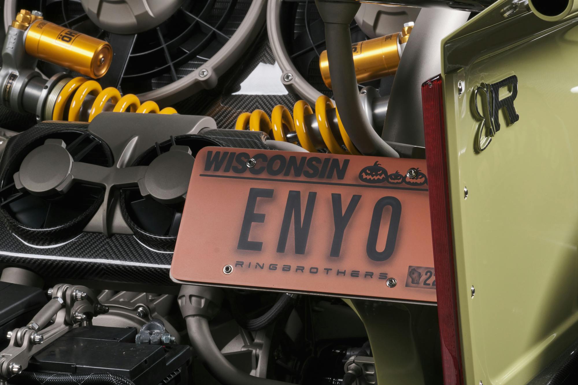Enyo 1948 Chevy Super Truck plate