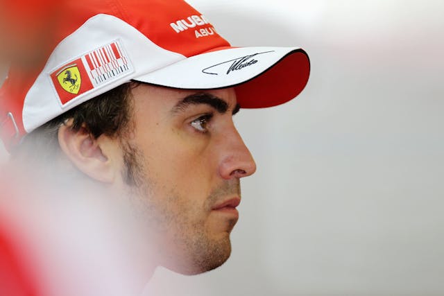 Fernando Alonso portrait 2010