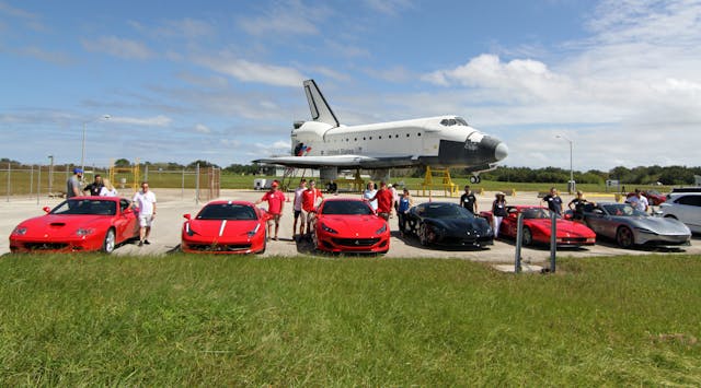 Ferrari Aerospace Event group and owners